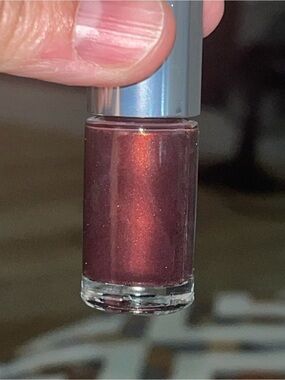 New Clinique Sample Burgundy Nail Polish